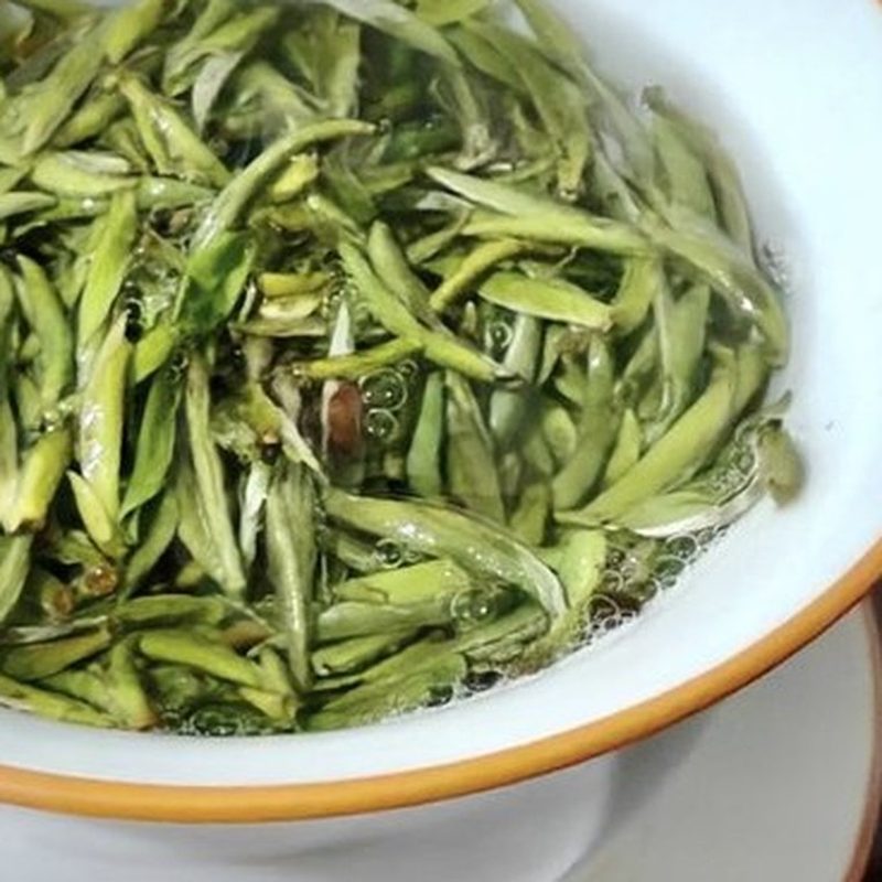 福鼎荒野白毫银针 泡开叶底 单芽春茶 细节图2