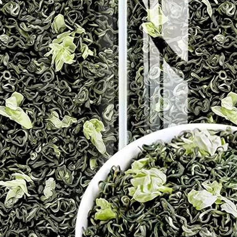 川派飘雪茉莉花茶 罐装 浓香型 500g 细节图2
