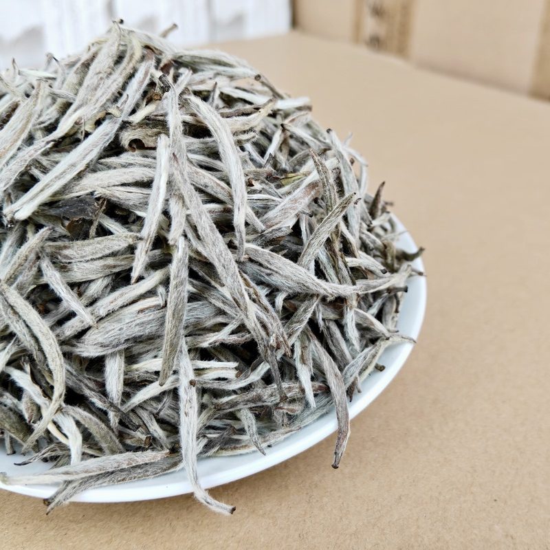 福鼎白毫银针 头采单芽 散装 100g