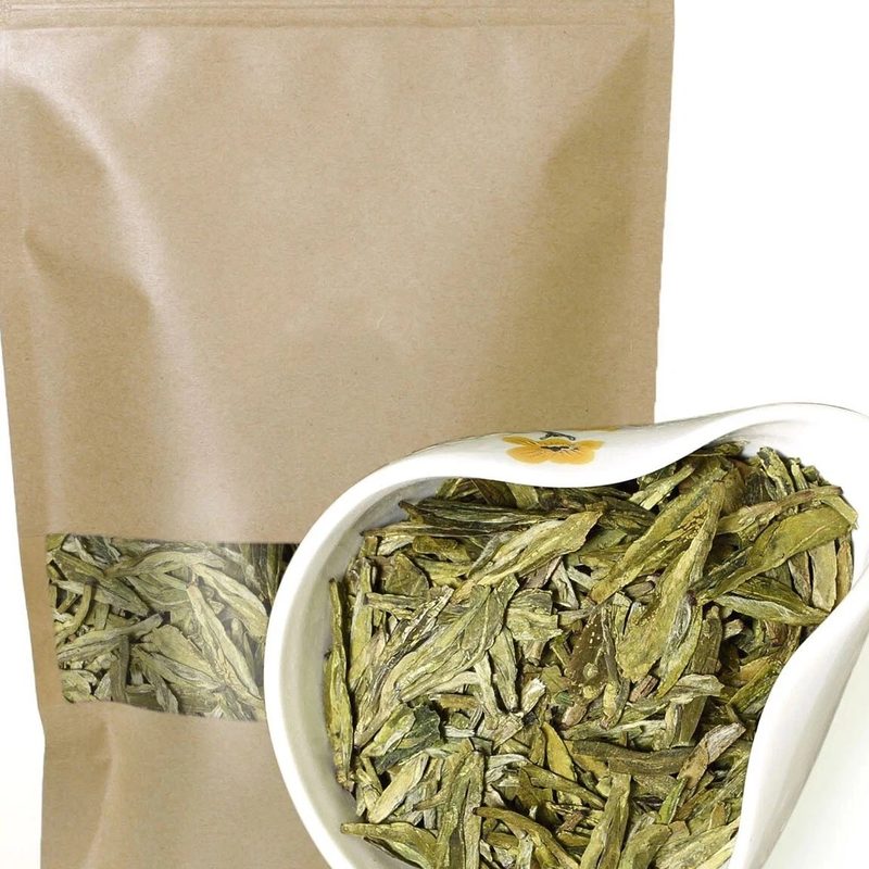 明前龙井绿茶 扁平嫩芽 袋装 100g 细节图1